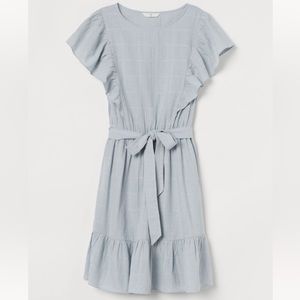 H&M Flounce-trimmed dress